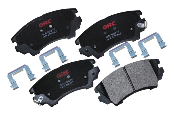 Kit de plaquettes de frein, frein à disque GRC - Ultra Brakes GMD1404