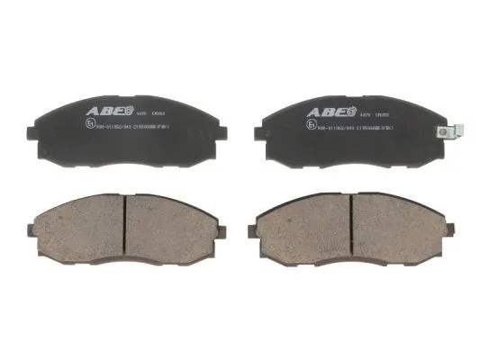 Kit de plaquettes de frein, frein à disque ABE C10506ABE
