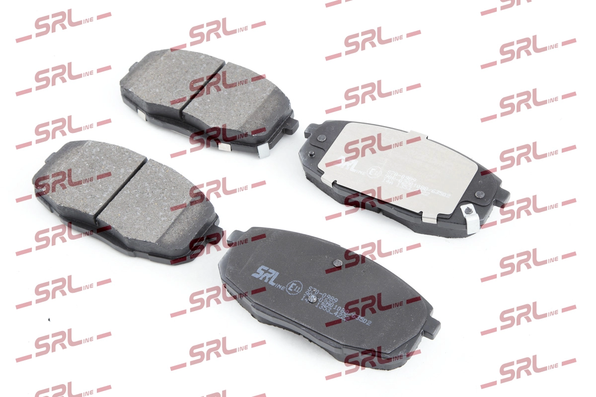 Kit de plaquettes de frein, frein à disque SRLine S70-0989