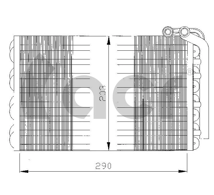 Évaporateur climatisation ACR 310040