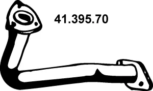 Tuyau d'échappement EBERSPÄCHER 41.395.70
