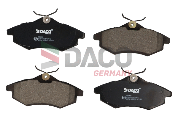 Kit de plaquettes de frein, frein à disque DACO Germany 321950