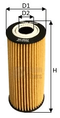 Filtre à huile CLEAN FILTERS ML4582