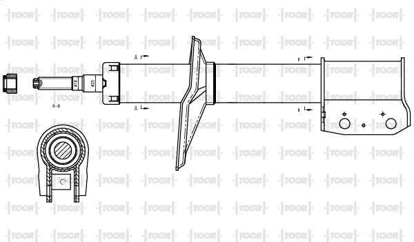 Amortisseur TOOR SG14920
