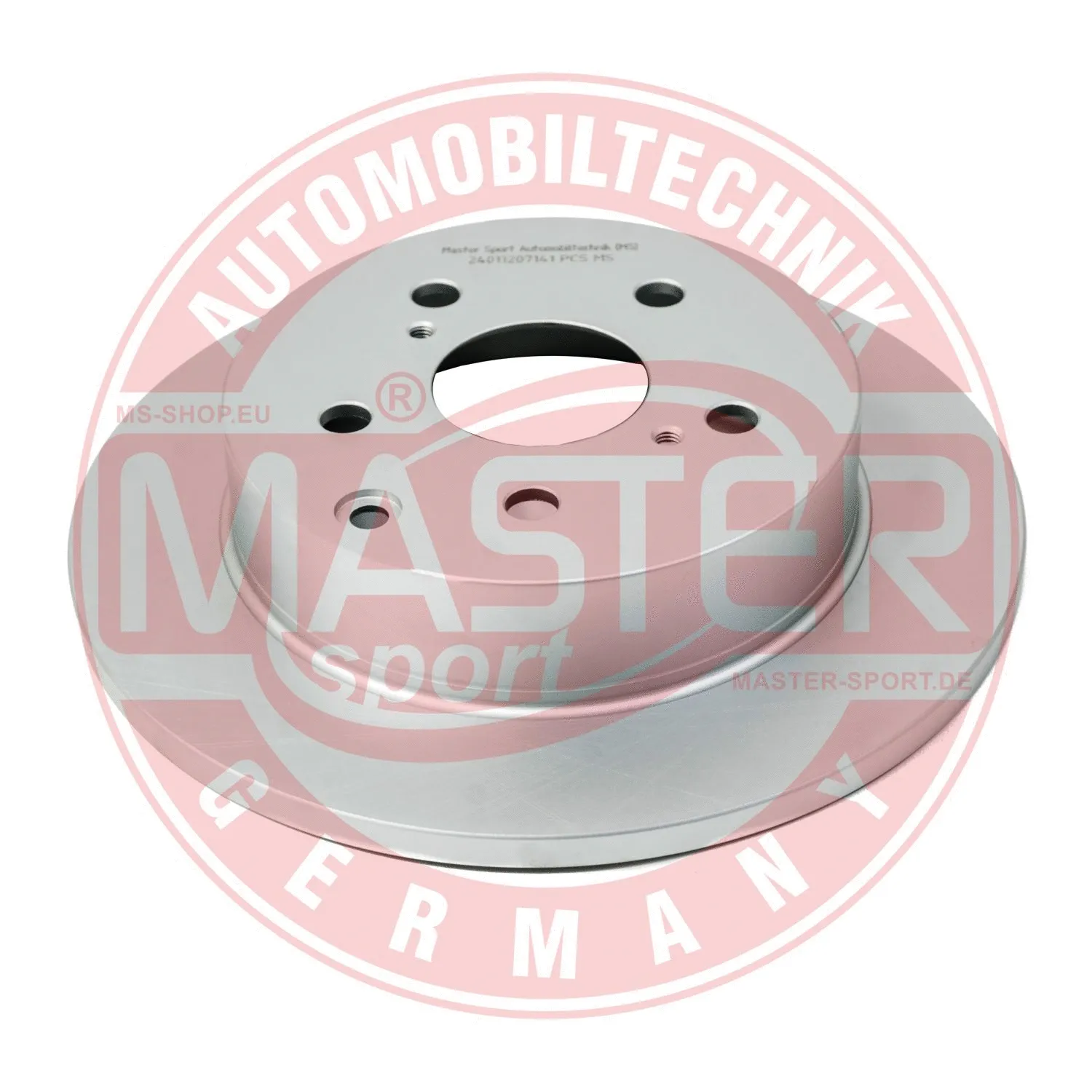 Disque de frein MASTER-SPORT GERMANY 24011207141-PCS-MS