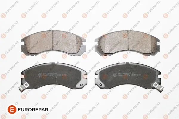 Kit de plaquettes de frein, frein à disque EUROREPAR 1617251680