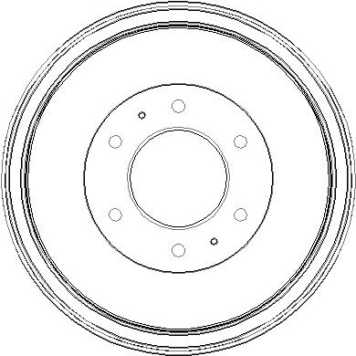 Tambour de frein National NDR369