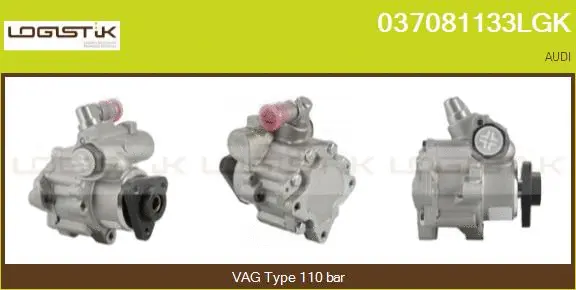 Pompe hydraulique, direction LGK 037081133LGK