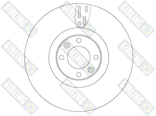 Disque de frein GIRLING 6061401
