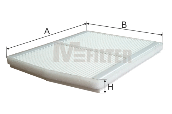 Filtre, air de l'habitacle MFILTER K 9022