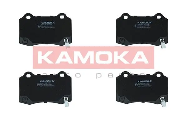 Kit de plaquettes de frein, frein à disque KAMOKA JQ101475