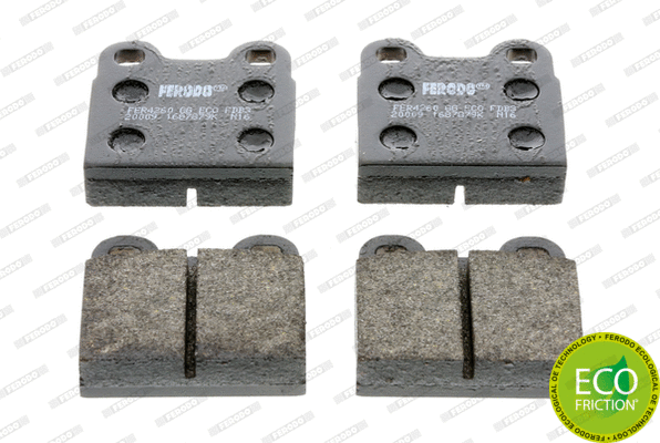 Kit de plaquettes de frein, frein à disque FERODO FDB3M