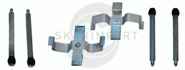Kit d'accessoires, plaquette de frein à disque SKANIMPORT MO 9744