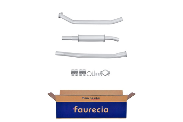 Silencieux central Faurecia FS15021