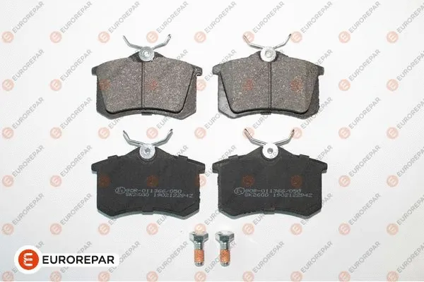 Kit de plaquettes de frein, frein à disque EUROREPAR 1617249980