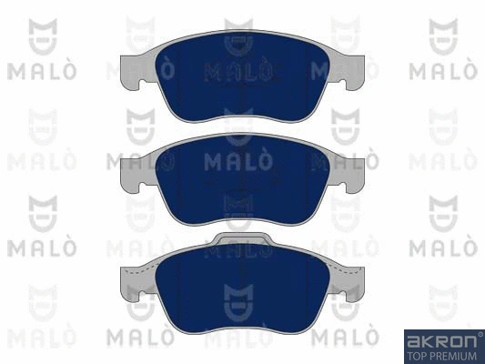 Kit de plaquettes de frein, frein à disque AKRON-MALÒ 1050995