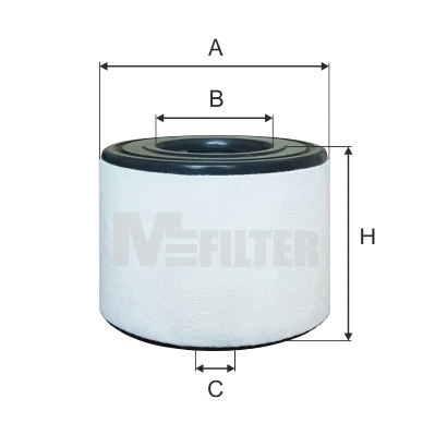Filtre à air MFILTER A 8088