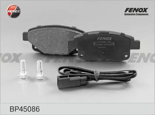 Kit de plaquettes de frein, frein à disque FENOX BP45086