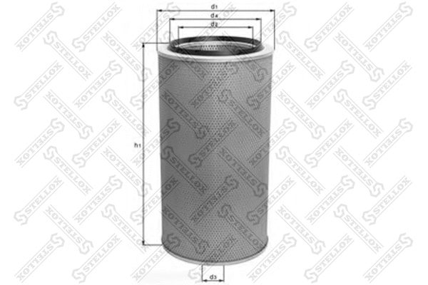 Filtre à air STELLOX 81-21033-SX
