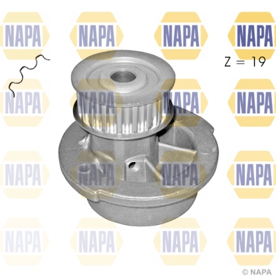 Pompe à eau, refroidissement du moteur NAPA NWP1396