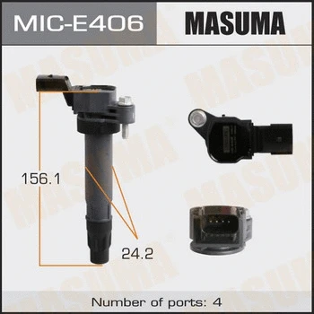 Bobine d'allumage MASUMA MIC-E406
