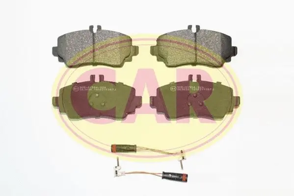 Kit de plaquettes de frein, frein à disque CAR PNT7831