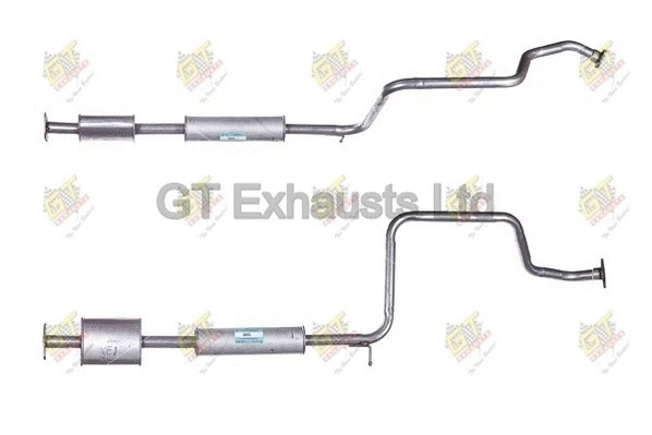 Silencieux central GT Exhausts GDN532