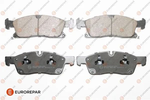 Kit de plaquettes de frein, frein à disque EUROREPAR 1639382080