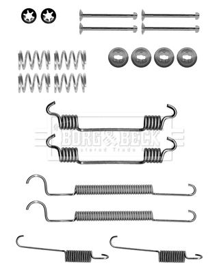 Kit d'accessoires, mâchoire de frein BORG & BECK BBK6194