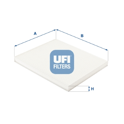 Filtre, air de l'habitacle UFI 53.396.00
