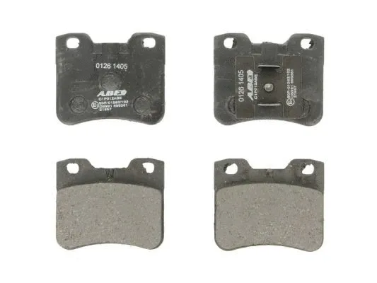 Kit de plaquettes de frein, frein à disque ABE C1P012ABE