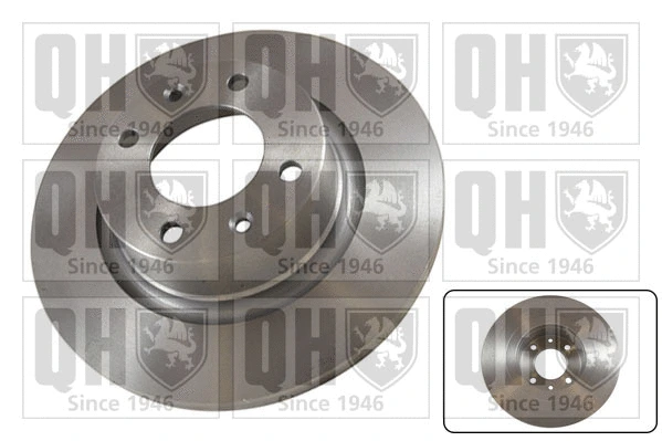 Disque de frein QUINTON HAZELL BDC5242