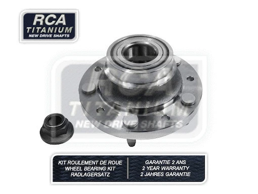 Kit de roulements de roue RCA FRANCE RCAK1284