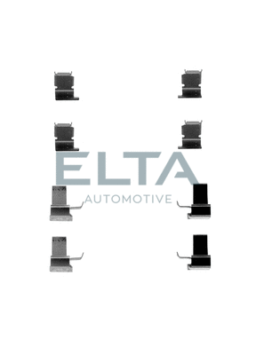 Kit d'accessoires, plaquette de frein à disque ELTA AUTOMOTIVE EA8947