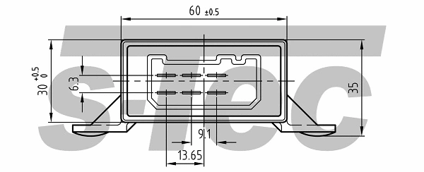 Centrale clignotante S-TEC WES54407006