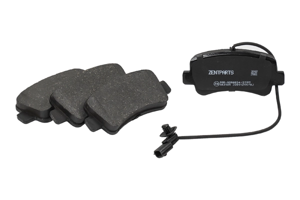 Kit de plaquettes de frein, frein à disque ZentParts Z07437