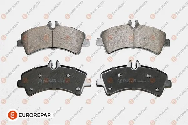 Kit de plaquettes de frein, frein à disque EUROREPAR 1639379880