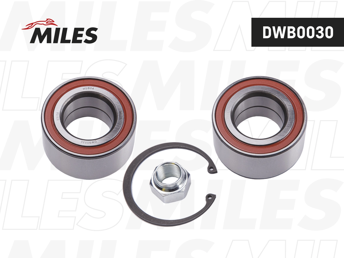 Kit de roulements de roue MILES DWB0030