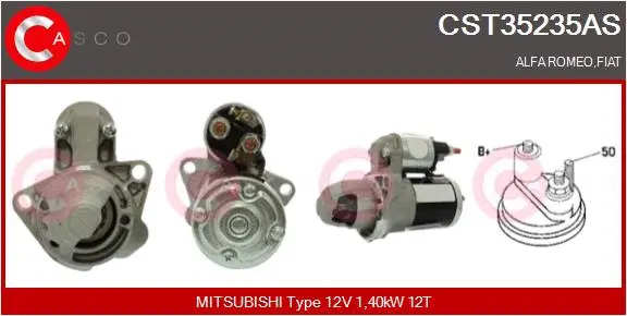 Démarreur CASCO CST35235AS