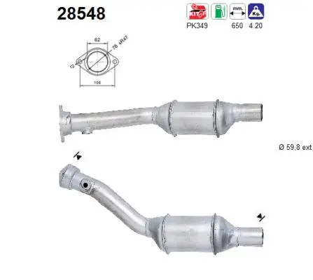 Catalyseur AS 28548