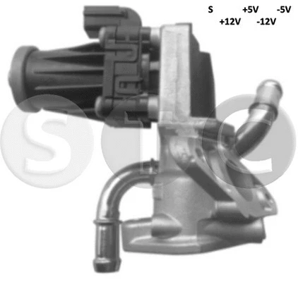 Vanne EGR, commande des gaz d'échappement STC T493068