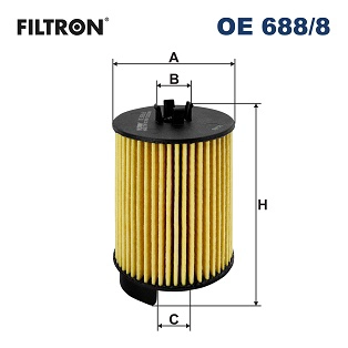 Filtre à huile FILTRON OE 688/8