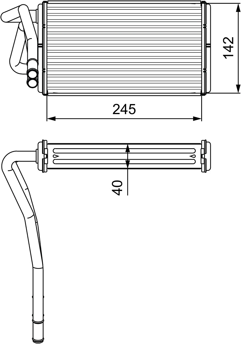 Système de chauffage VALEO 812277
