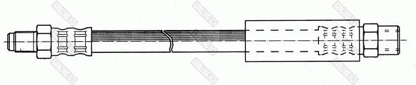 Flexible de frein GIRLING 9002351