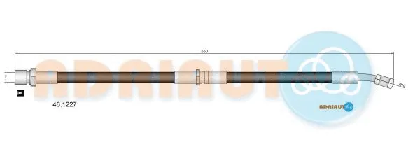Flexible de frein ADRIAUTO 46.1227