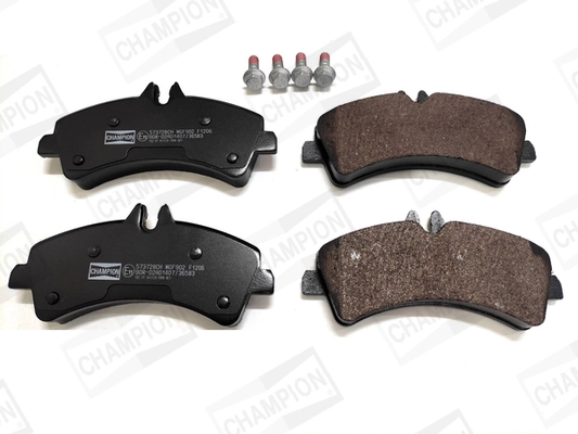 Kit de plaquettes de frein, frein à disque CHAMPION 573728CH