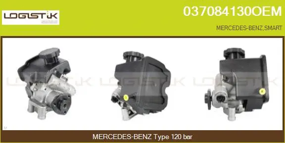Pompe hydraulique, direction LGK 037084130OEM