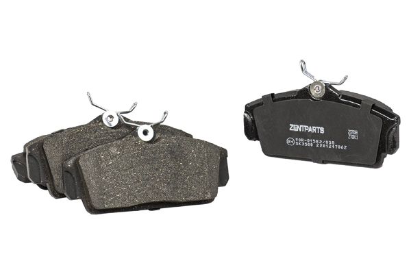 Kit de plaquettes de frein, frein à disque ZentParts Z07338