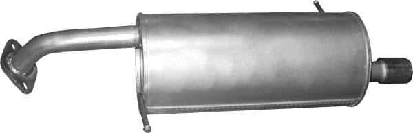 Silencieux arrière POLMO 12.09