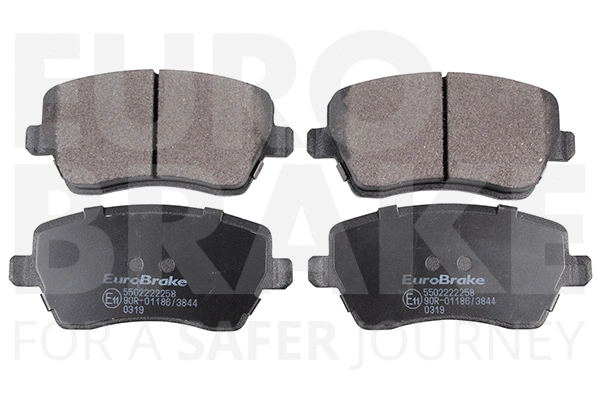 Kit de plaquettes de frein, frein à disque EUROBRAKE 5502222258
